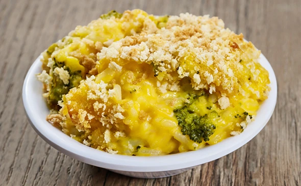 Cheddars Menu BROCCOLI CHEESE CASSEROLE