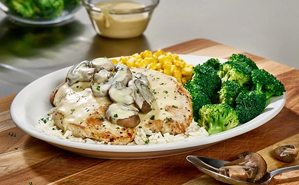 Cheddars menu Dijon Chicken And Mushrooms