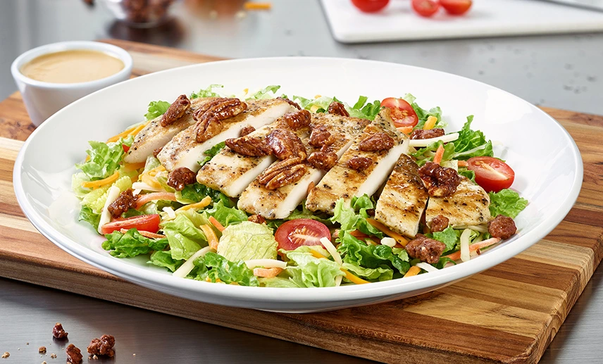 Cheddars Mneu GRILLED CHICKEN PECAN SALAD
