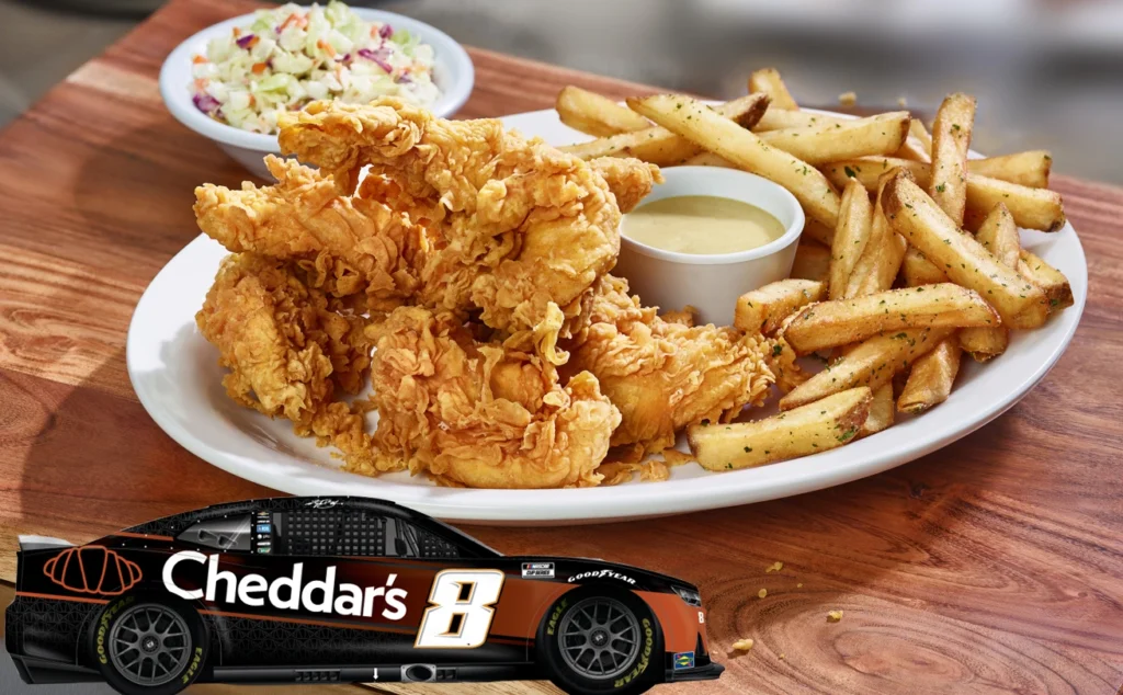 Cheddars menu No of 8 Special Chicken Tender Platter