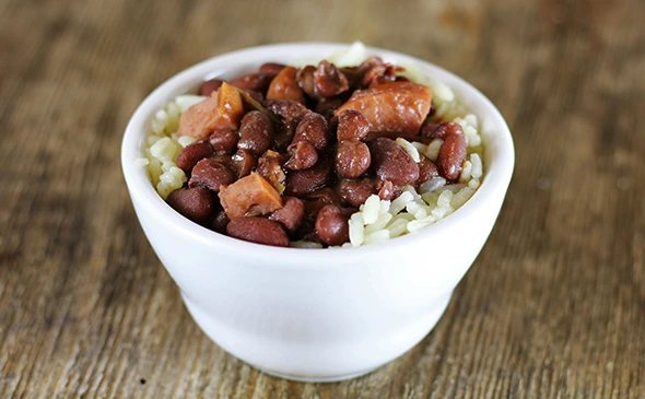 Cheddars menu RED BEANS & RICE